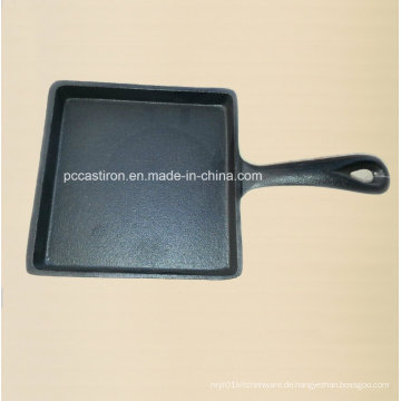 Gusseisen Ei Bakeware mit quadratischen Form